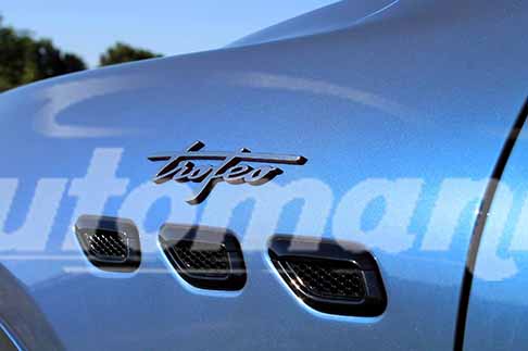 Maserati - Maserati Grecale Trofeo dettaglio Trofeo e prese d´area. Scopri di più la prova su strada della Maserati Grecale Trofeo fatto da Automania. Ecco le Foto!