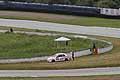 Ritiro della Peugeot 106 16V di Rea Cosimo che parcheggiare la vettura nello sterrato della Curva 1 del circuito di Binetto al 1° Trofeo Autodromo del Levante prima tappa