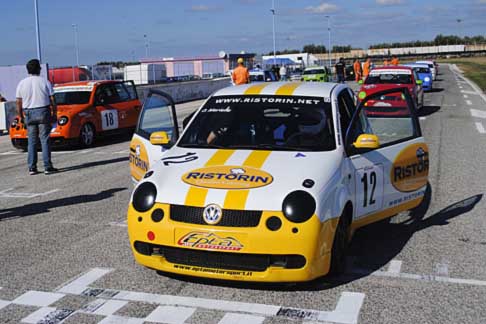 2^ Prova circutio di Binetto - Schieramento Volkswagen Lupo gara monomarca Epta Motorsport al Trofeo Autodromo del Levante 2014 - 2^ Prova width=