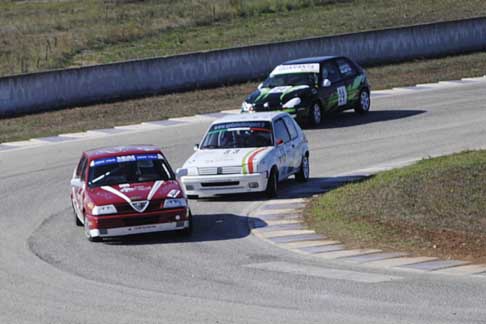 Minicar - Primo raggruppamento Turismo con le vetture del Trofeo Alfa 33 per il I° Trofeo Autodromo del Levante width=