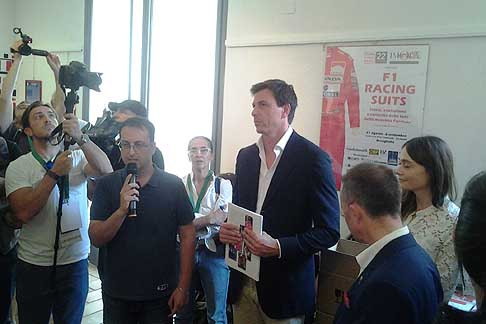 Premiato Toto Wolff - Toto Wolff alla conferenza stampa al 22° Trofeo Lorenzo Bandini width=