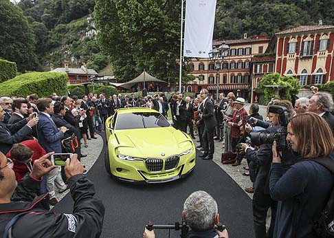 BMW - La BMW 3.0 CSL Hommage è una concept-tributo ad una vettura iconica del marchio bavarese, l’omonima coupè degli anni Settanta. width=