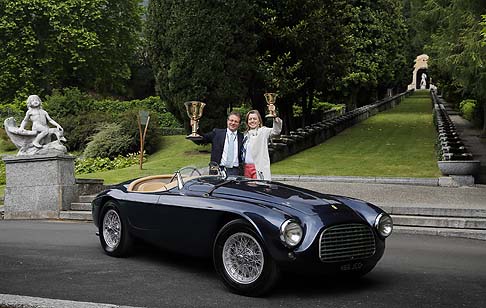 Ferrari - Gianni Agnelli la ordinò nel 1950 la mitica Ferrari 166MM nelle tonalità del verde e blu metallizzato width=