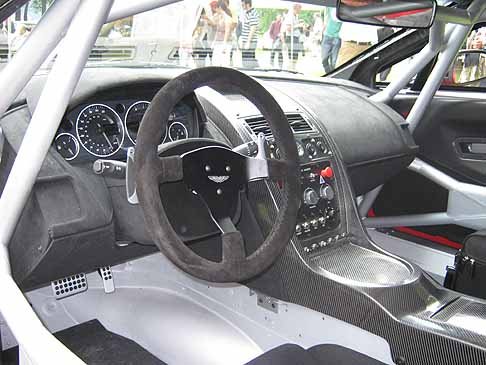Aston Martin - Interni vettura Aston Martin Zagato width=