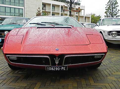 Maserati - Asiautoshow 2012 auto storica Maserati a Pisa width=