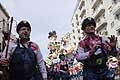 Balletto mascherato e carro Miseria e Nobilta al Carnevale di Putignano 2016