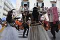 Gruppo mascherato “Mostri e animali diversi dalla ragione” al Carnevale di Putignano 2016