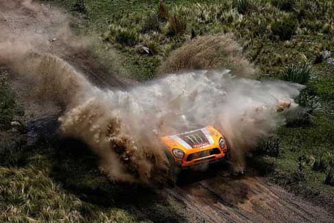 Rally Raid - Dakar 2014 1° stage Mini All4 Racing di Orlando Terranova giunto secondo width=