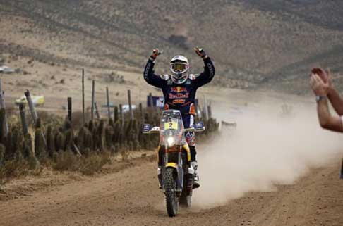 Dakar 2014 - Vincitore dakar 2014 categoria Bike moto KTM Marc Coma width=