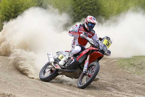 Rally Raid - Dakar 2014 1° stage Barreda su moto Honda vincitore prima tappa width=