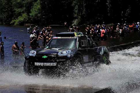 Rally Raid - Dakar 2014 1° stage pick up Chevrolet Racing width=
