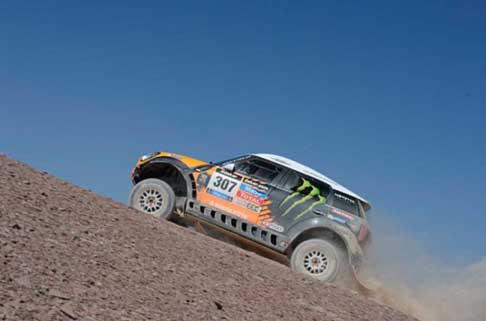 Dakar 2014 - Dakar 2014 stage 11: la Mini di Oralndo Terranova vincitore della tappa width=
