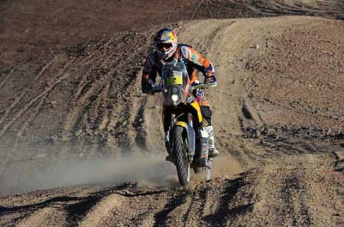 Dakar 2014 - Dakar 2014 stage 11: moto KTM di Marc Coma che sente odore di vittoria width=