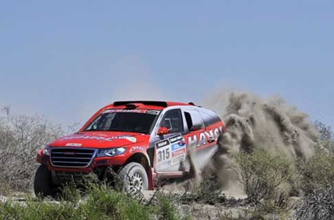 Dakar 2014 - Dakar 2014 Stage 2 car Haval driver lavieille Christian width=