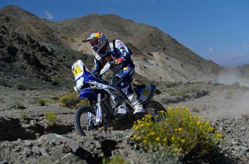 Dakar 2014 - Dakar 2014 stage 3 la Yamaha di Cyrial Despress giunta seconda nella categoria bike width=