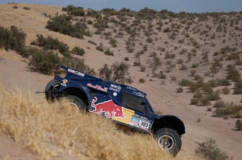 Dakar 2014 - Dakar 2014 stage 5 il Buggy SMG di Carlos Sainz vero sconfitto di questa tappa width=