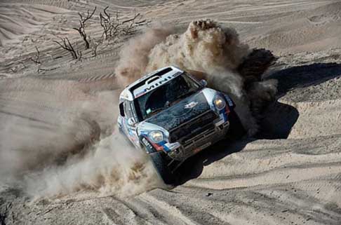 Dakar 2014 - Dakar 2014 stage 5 la mini del driver Vasilyev Vladimir width=