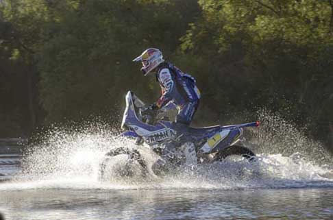 Dakar 2014 - Dakar 2014 stage 6 moto Yamaha biker Cyril Despress width=