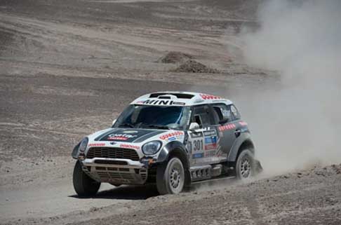 Dakar 2014 - Dakar 2014 stage 8: la Mini di Nasser Al-Attiyah vincitore di tappa width=