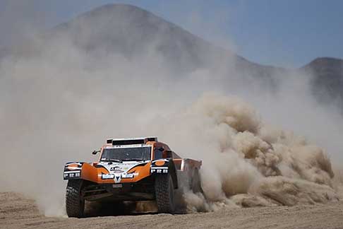 Copiapo - Antofagasta  - Chabot Ronan on Buggy SMG action during the Dakar 2015 width=