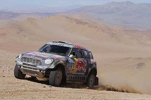 Chilecito a Copiato - Dakar 2015 vince Nasser Al-Attiyah il IV stage width=