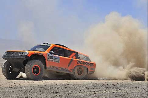 Copiapo - Antofagasta  - Robby Gordon, Hummer action during the Dakar 2015 width=