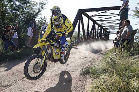 Buenos Aires - Villa Carlos Paz - Rodriguez Claudio bike Ktm action during the Dakar 2015 width=