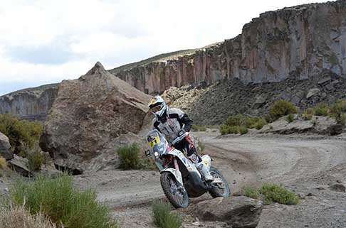 Rosario - Buenos Aires  - Jakes Ivan moto Ktm vince la 13^ tappa della Dakar 2015 width=