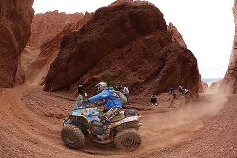Termas de Rio Hondo - Rosario - Atmosfere Quads in azione Dakar 2015 width=