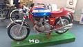 Fiera di Padova con la moto storica MV Agusta all´evento Auto e Moto d´Epoca 2012