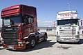 Cabine camion Scania all´Autodromo del Levante a Binetto