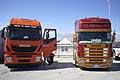 Camion Iveco e Truck Scania all´Autodromo del Levante a Binetto