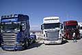 Camion Scania R620 e R580 all´Autodromo del Levante