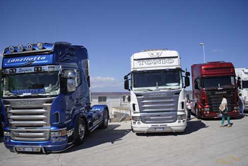 Levante Tuning Day - Camion Scania R620 e R580 all´Autodromo del Levante width=