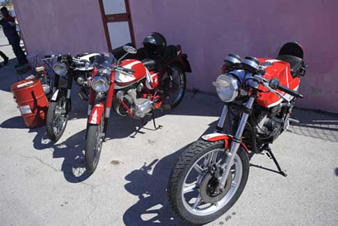 Levante Tuning Day - Levante Tuning Day 2013: esposizione statiche Moto Morini all´Autodromo del Levante a Binetto width=
