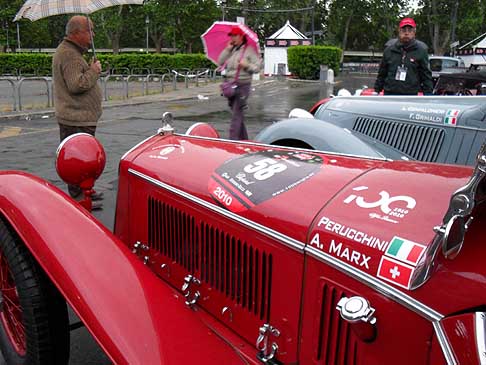 Bugatti - Alfa Romeo 6C 1750 del 1932 Gran Sport che a partecipato all'edizione 2010 width=