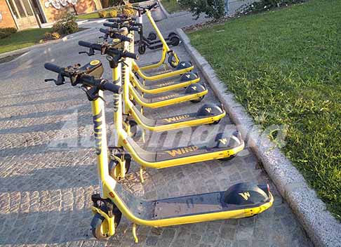 Monopattini Reggio Emilia - Monopattini elettric Wind Mobility in Sharing per i reggiani