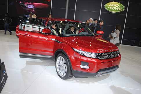Land Rover - Anteprima Europea Rage Rover Evoque 5 porte width=