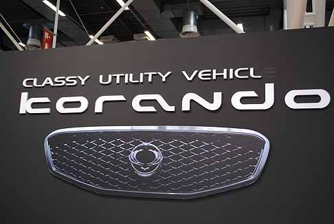 Ssangyong - Brand Ssangyong Korando classy utility vehicle width=