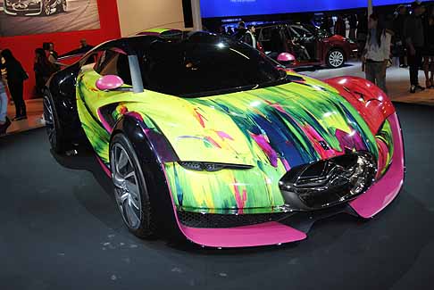 Citroen - Citroen Survolt Concept Car foto di archivio Motor Show di Bologna 2010 width=