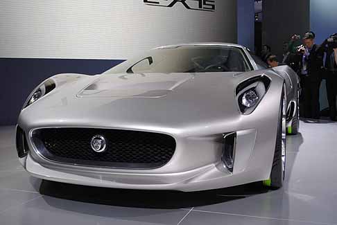 Jaguar - Jaguar C-X75 anteprima mondiale width=