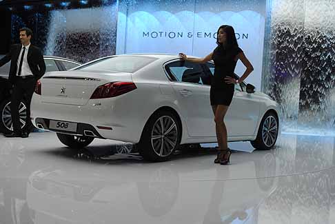 Peugeot - Peugeot 508 white width=