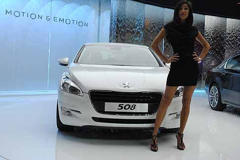 Peugeot - New Peugeot 508 berlina bianca width=