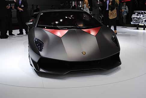 Lamborghini - Concept Lamborghini Sesto Elemento totalmente in fibra di carbonio. Supercar lamborghini in carbonio width=