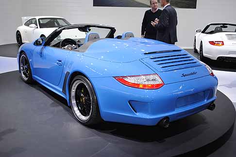 Porsche - Porsche Speedster 911 Blue versione in edizione limitata width=