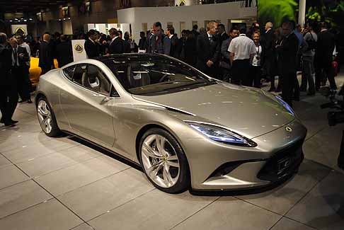 Lotus - Lotus Elite prototipo presentato al salone di Parigi width=
