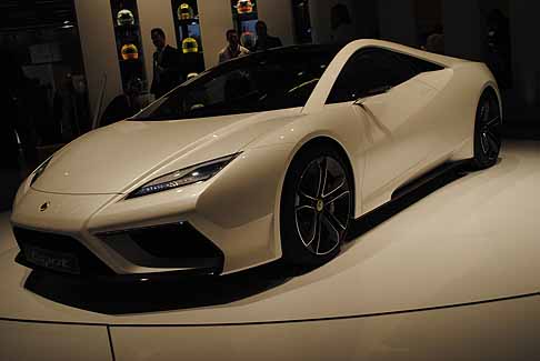Lotus - Lotus Esprit concept laterale al Salone di Parigi 2010 width=