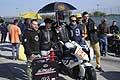 Moto BMW di Parini Mario atmosfere prima della gara al Trofeo Inverno 2015 presso l´Autodromo del Levante