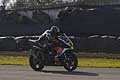 Leader e vincitore 3^ gara il centauro Liscio Massimo su bike Suzuki Classe 600 Rookies 3^ gara del Trofeo Inverno 2015 presso l´Autodromo del Levante
