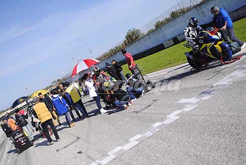 Autodromo del Levante - Atmosfere griglia di partenza Trofeo Inverno Velocità 2016 Binetto